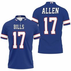 Buffalo Bills Josh Allen Game Royal Jersey Inspired Style Polo Shirt Model A1357 All Over Print Shirt 3d T-shirt