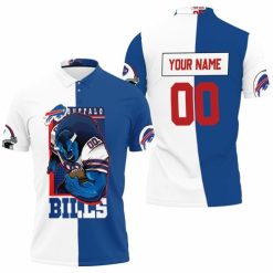 Buffalo Bills Mascot 2020 Afc East Champions Personalized Polo Shirt Model A1508 All Over Print Shirt 3d T-shirt