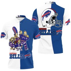 Buffalo Bills The Simpsons Family Fan Afc East Division 2020 Champs Polo Shirt All Over Print Shirt 3d T-shirt