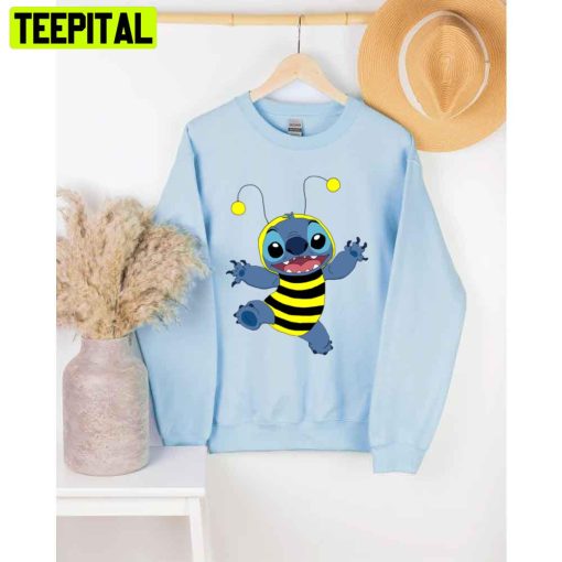 Bumble Cute Stitch Bee Unisex T-Shirt