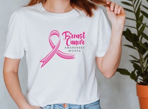 Cancer Awareness Cancer Ribbon Breast Cancer Support Unisex T-Shirt