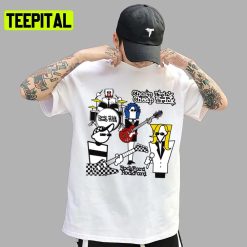 Cartoon Character Painitng Cheap Trick Band Unisex T-Shirt