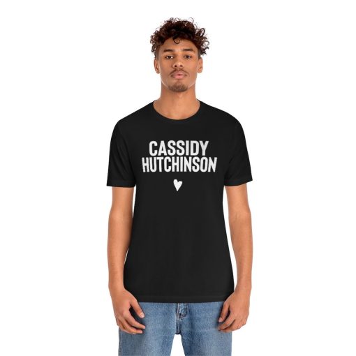 Cassidy Hutchinson Trump Testimony Heart Hutchinson Witness Testimony Jan 6 Bella Unisex T-Shirt