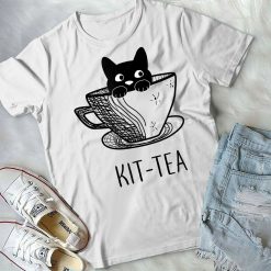 Cat Kittea Funny Cat Lover Form Unisex T-Shirt