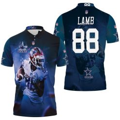 Ceedee Lamb 88 Dallas Cowboys Oklahoma Sooners 3d Polo Shirt Jersey All Over Print Shirt 3d T-shirt