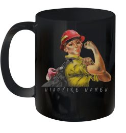 Celebrating Women Of Wildland Fire Premium Sublime Ceramic Coffee Mug Black