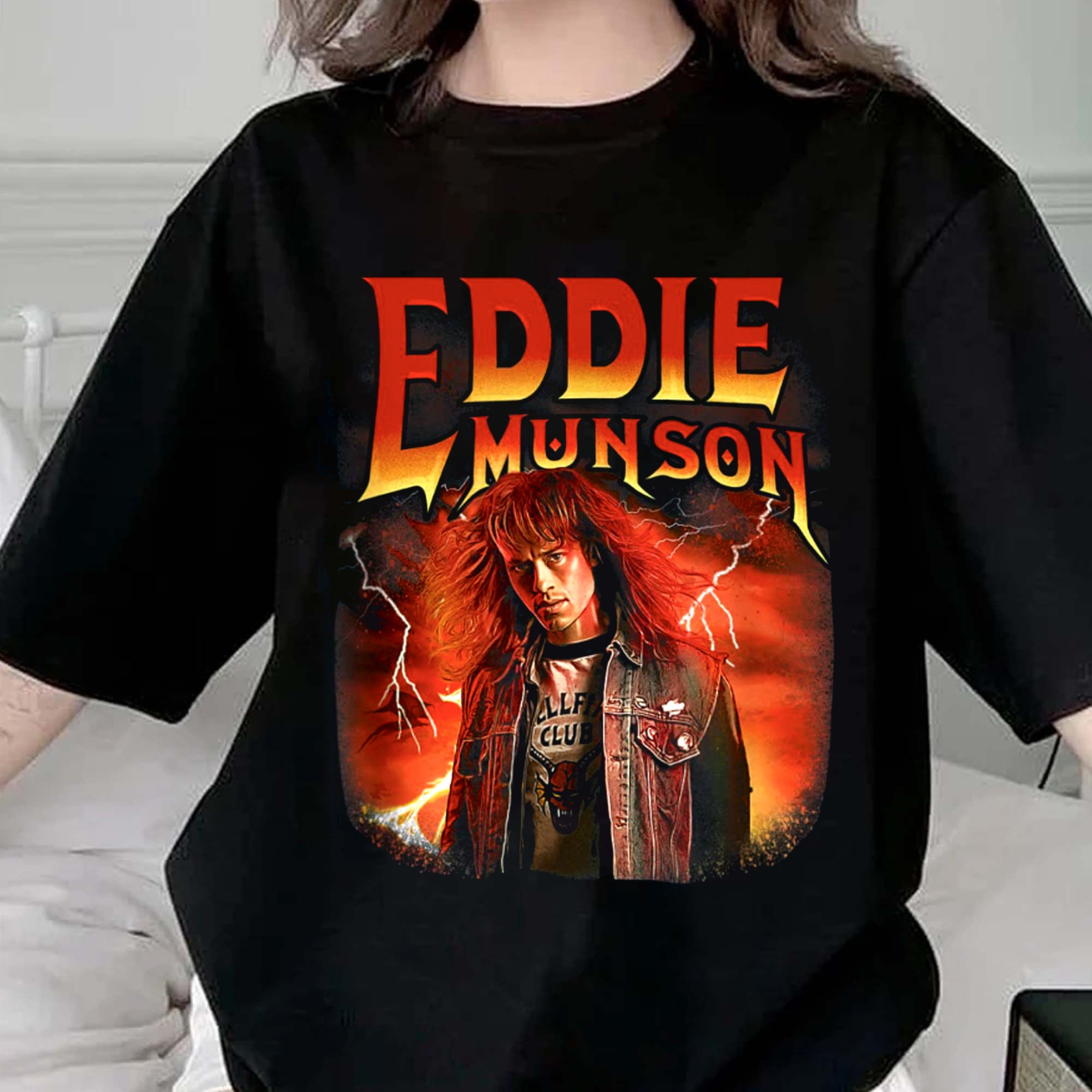 Character Design Stranger Things Eddie Munson Unisex T-Shirt