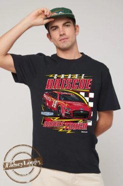 Chase Briscoe Stewart Black Mahindra Tractors Chase Briscoe Nascar Motorsports Unisex T-Shirt