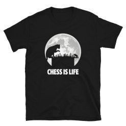 Chess Is Life Cat And Mouse Playing Chess Unisex T-Shirt