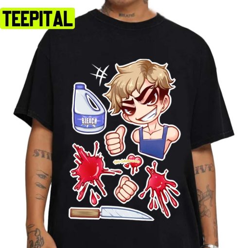 Chibi Art Of Sangwoo Cleanup Killing Stalking Unisex T-Shirt