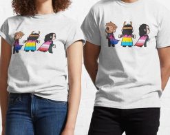 Chibi Tv Series Bisexual Lgbt Happy Pride Month Marvel Studio Unisex T-Shirt