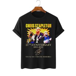 Chris Stapleton 21th Anniversary 2001 2022 Signature Mens Unisex T-Shirt