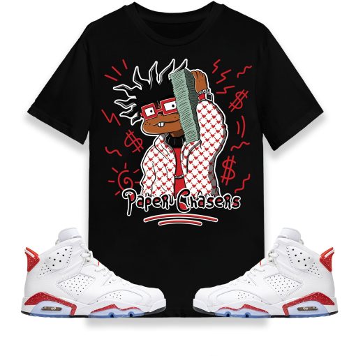 Chuckie Money Rugrats Match Jordan 6 Retro Red Oreo Unisex T-Shirt