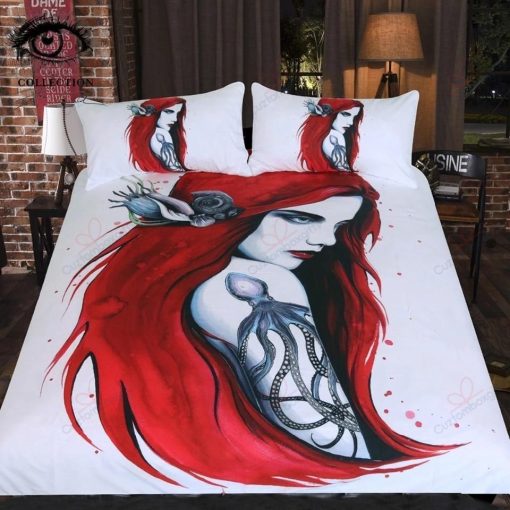 City Ariel The Little Mermaid Cotton Bedding Sets