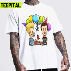 Colored Baloon Beavis And Butthead Unisex T-Shirt