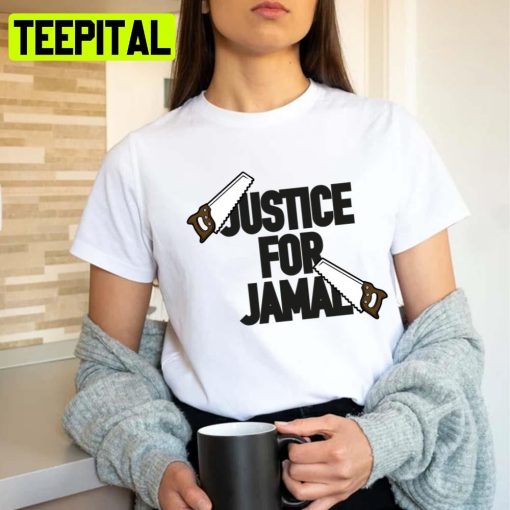 Colorful Design Justice For Jamal Unisex T-Shirt