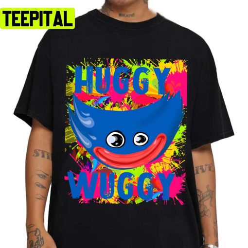 Colorful Design Of Huggy Wuggy Unisex T-Shirt