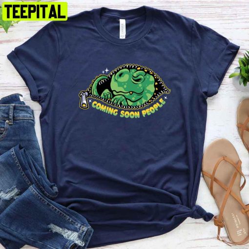 Coming Soon People Rex Zapper Jurassic World Dominion Unisex T-Shirt