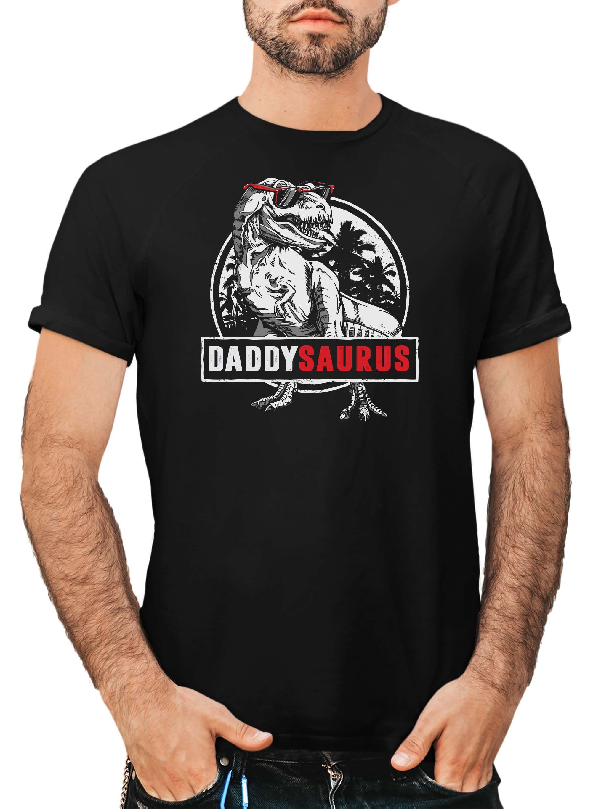 Cool Daddysaurus T-Rex Dino Fun Dads Father’s Day Unisex T-Shirt