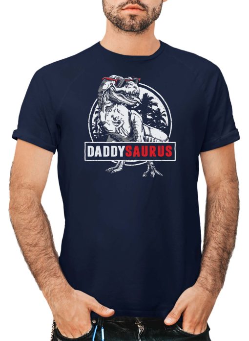 Cool Daddysaurus T-Rex Dino Fun Father’s Day Unisex T-Shirt