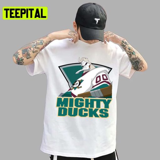 Cool Duck Art The Mighty Ducks Ice Hockey Team Unisex T-Shirt