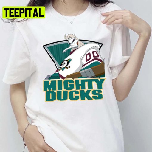 Cool Duck Art The Mighty Ducks Ice Hockey Team Unisex T-Shirt