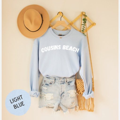 Cousins Beach The Summer I Turned Pretty Vintage Art Unisex Sweatshirt