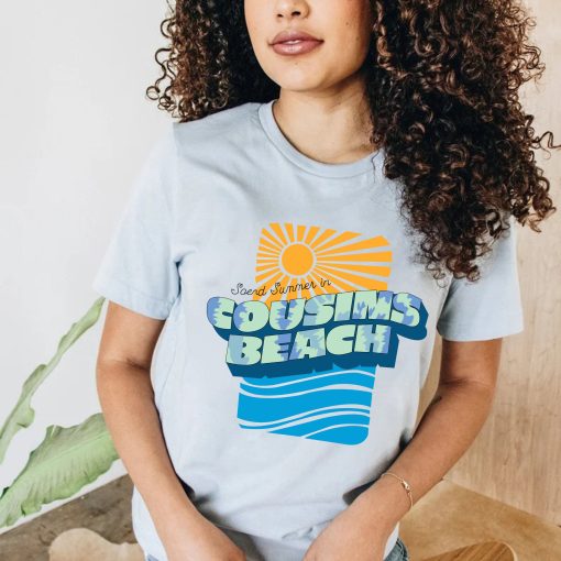 Cousins Beach Vintage Art Unisex T-Shirt