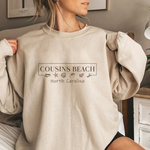 Cousins Beach Vintage Unisex Sweatshirt