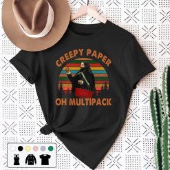 Creepy Paper Oh Multipack Vintage Art Unisex T-Shirt