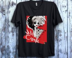 Cruella  Fashion Model Cruella Collage Unisex Gift T-Shirt