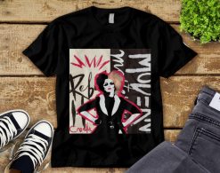 Cruella Rebel Heart Modern Masterpiece Disney Villains Unisex Tee Adult T-Shirt