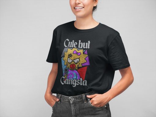 Cute But Gansta Lisa Simpson Unisex T-Shirt