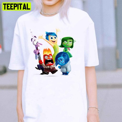 Cute Characters Inside Out Moive Unisex T-Shirt