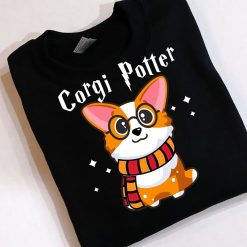 Cute Corgi Potter Corgi Lovers Unisex T-Shirt