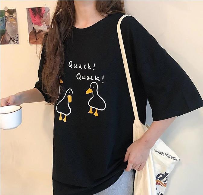 Cute Design Quack Quack Duck Unisex T-Shirt
