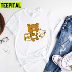 Cute Friends Rilakkuma And Korilakkuma Unisex T-Shirt