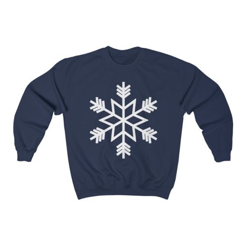 Cute Snowflake Pastel Christmas Unisex Sweatshirt