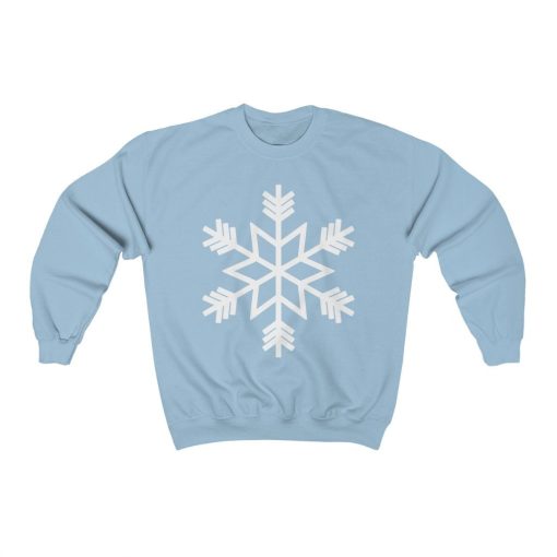 Cute Snowflake Pastel Christmas Unisex Sweatshirt