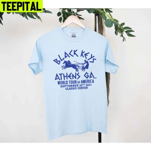 Da Bak Kees Atens Greece The Black Keys Rock Band Unisex T-Shirt