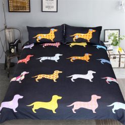 Dachshund Dog Bedding Set