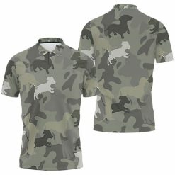 Dachshund Pattern Camouflage Style For Dog Lover 3d Sweater 3d Printed Polo Shirt Model A31516 All Over Print Shirt 3d T-shirt