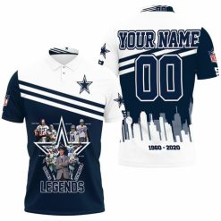 Dallas Cowboys Legends Signature 60th Anniversary For Fan 3d Personalized Polo Shirt Model A2536 All Over Print Shirt 3d T-shirt