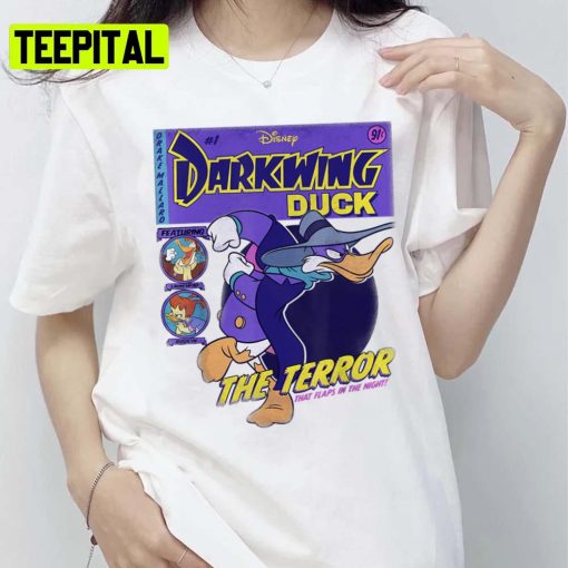 Darkwing Duck Super Hero Design Unisex T-Shirt