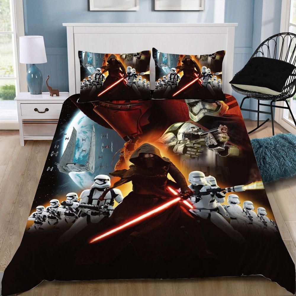 Darth Vader And First Order Star Wars 3d Printed Bedding Set