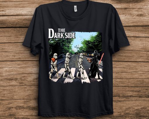 Darth Vader Stormtrooper Abbey Road Walking Star Wars Unisex T-Shirt