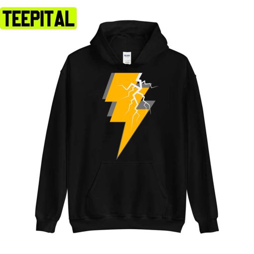 Dc Shazam Lightning Bolt Thunder Black Adam Dc Movie The Rock Dwayne Johnson Unisex T-Shirt