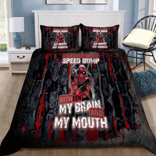 Deadpool Bedding Set Sleepy