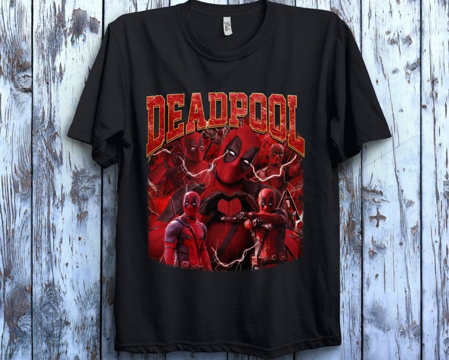 Deadpool Marvel Poster Avenger Gift Unisex T-Shirt