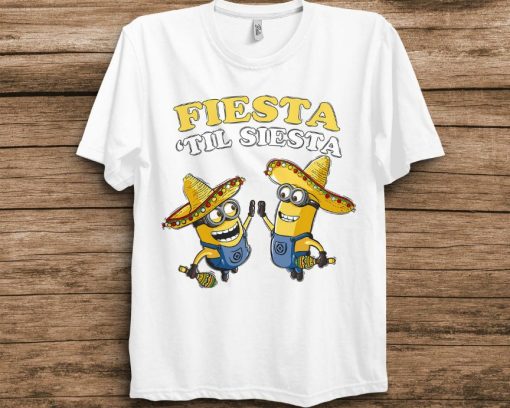 Despicable Me Minions Fiesta Til Siesta Graphic T-Shirt